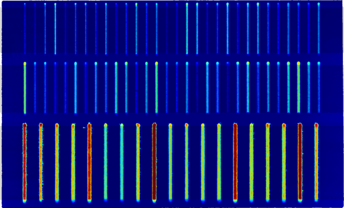Measured single-track height
