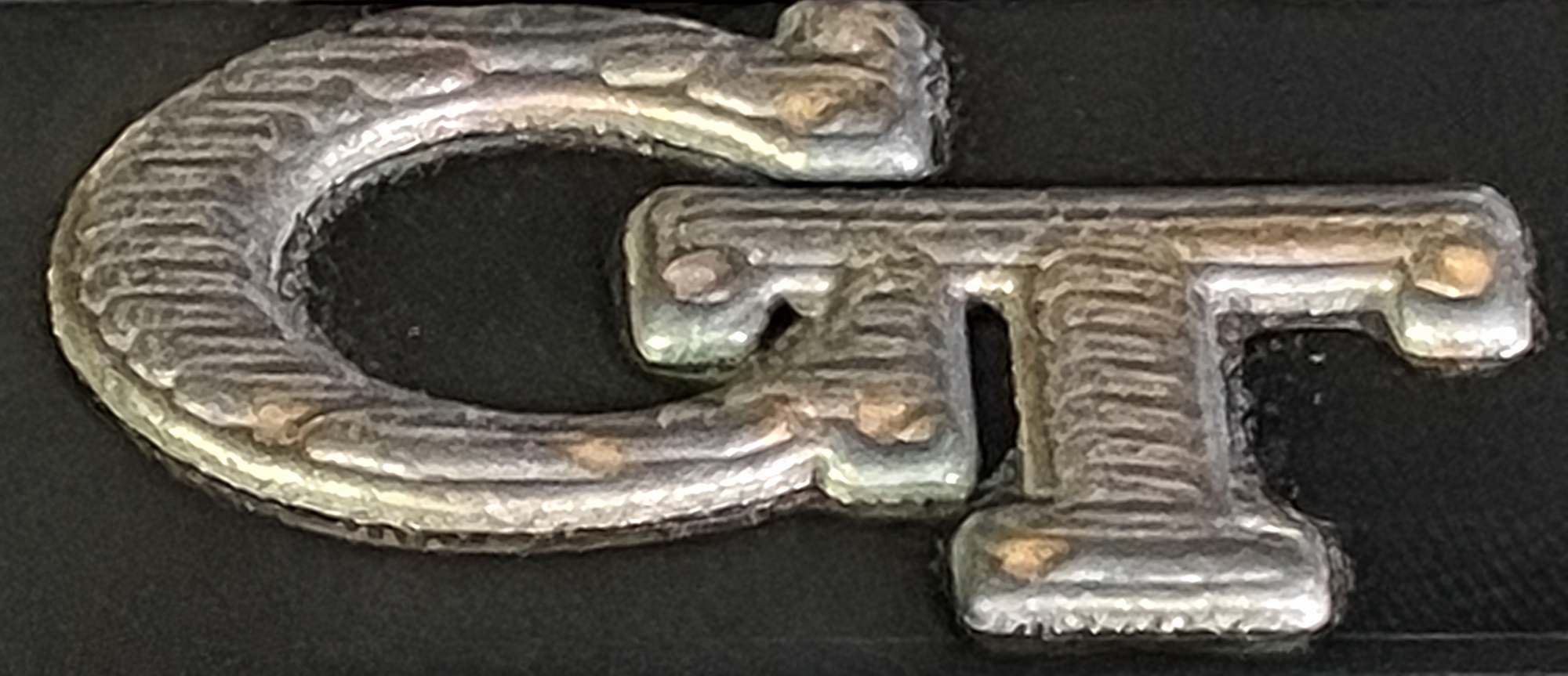 As-built GT logo in 17-4 PH